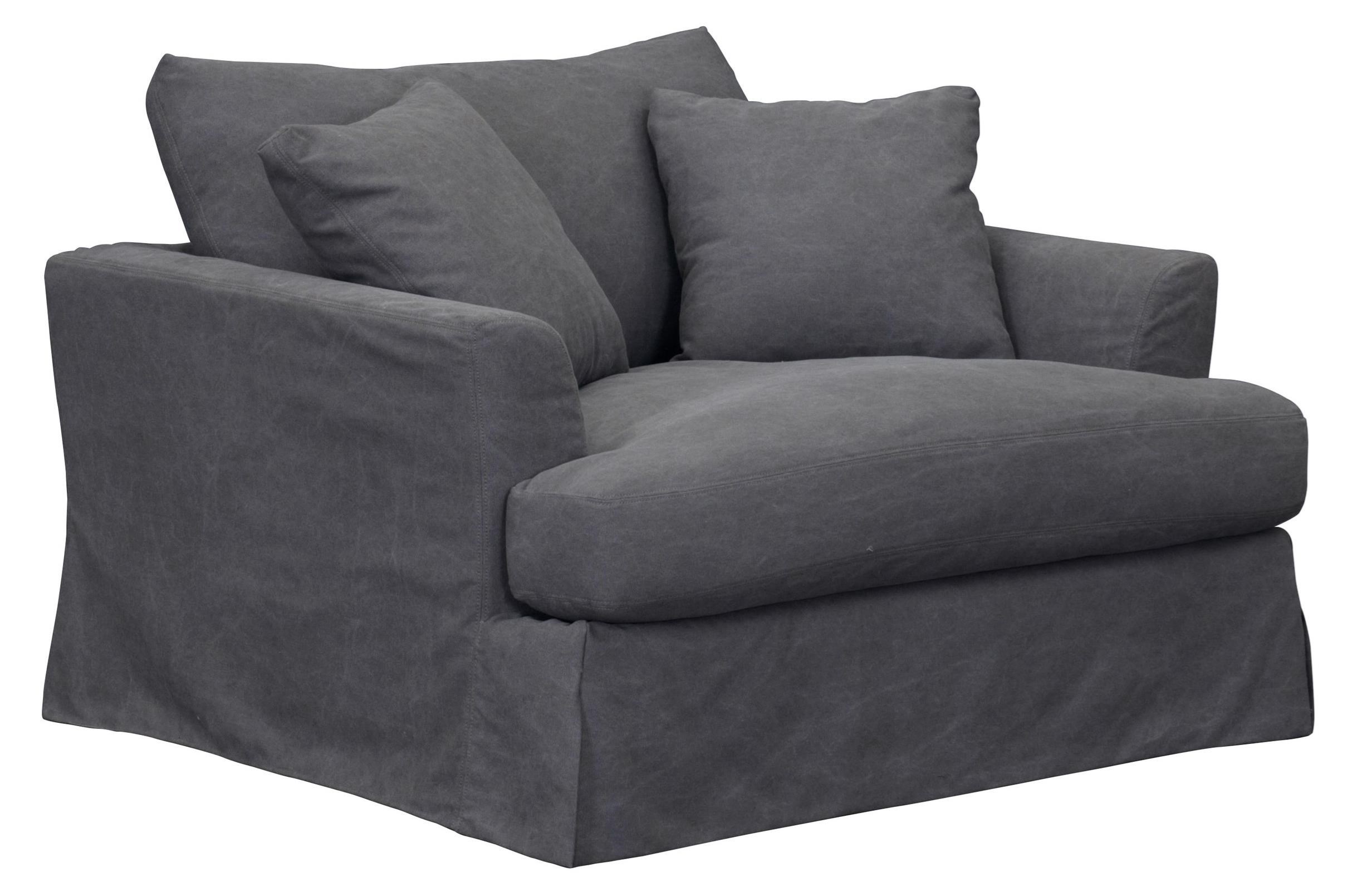 Chair and a discount half with ottoman slipcover